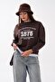 Women's Printed Couple Look Crew Neck Sweatshirt 265127 - - 3