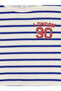Navy Blue Striped Baby Boy Suit - 3