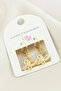 Butterfly Stone Earrings