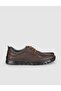 Brown Genuine Leather Men's Comfort Casual Shoes