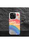 Realme 12 Lite Compatible Silicone Edge Hard Back Case Couple Rainbow Pattern Phone Case - 5