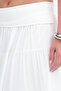 Elastic Waist Lined Long Skirt E18488 - 3