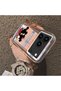 iPhone 17 Pro Compatible Silicone Edge Hard Back Case Couple Phone Case with Cartoon Pattern - 4