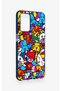 Oppo A55 Compatible Britto Garden Patterned Silicone Case - 3