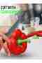 Flexible Plastic Cutting Board with Handle, Non-Slip Chopping Board, Kitchen Cutting Mat, Easy to Clean, Lightweight for Cutting - 4