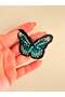 6X5 cm Bead Stone Embroidery Butterfly Embroidery Sewing Accessory - 3