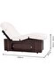 Professional Electric Wellness Bed for Estheticians & Spas, 4 Motor Fully Adjustable Massage Table with CE/UL Certified Motors, Ergonomic Face Hole & Adjustable Armrests, Load Capacity 200kg - 2