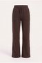 Women's High Waist Elastic Waist Lace-Up Palazzo Sweatpants - 5
