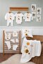 Organic 11-Piece Hospital Discharge Set with Bee Pattern, 100% Cotton Newborn Baby Set