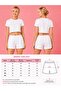 2-Piece Women's Patterned Shorts Pajama Bottoms Elastic Waist Comfortable Fit Single Bottom (2 Pcs) - 4