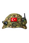 Children's Soldier Costume Vest and Hat 2 Pieces Thick Paper Occupation Costume School Activity - 2