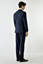 6 Drop Regular Fit Standard Cut Pointed Collar Striped Double Breasted Suit - 4