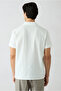 Short Sleeve Regular Fit Apaş Collar Patterned 100% Cotton Shirt - 4