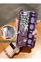 iPhone 7/8/Se 2020 2022 Compatible Transparent Four Corner Silicone Coated Glossy Edge Case