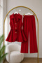 Women's Vest Lace Detailed Pants Suit - 2