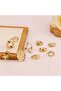 Rings for Women Waterproof Chunky Ring Non Tarnish Gold Ring Set Stackable Statement Rings Adjustable Open Fashion Jewelry - 3