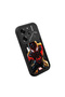 Tecno Pova 6 Compatible Black Spiderman Case Camera Protective Couple Case Silicone Phone Case - 3
