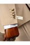 Italian Style Slim Fit Men's Pointed Collar Jacket Pants Suit Camel T20082-11 - 5