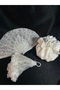 Vintage Lace Bridal Fan Bridal Handkerchief and Bridal Bag - 3