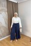 Molly Nelly Women's Loose Wide Leg Pants - 2
