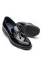 Men's Patent Leather Laceless Tasseled Thermo Sole Classic Shoes Suitable for Bridal Suits and Suit Bottoms - 3