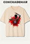 Sultans of the Net Printed Premium Oversize Cotton T-Shirt