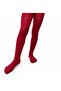 Medium Thick 40 Den Banana Red Color Girls' School Pantyhose - 3