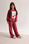 Gülkurusu Mottolu Girls' Tracksuit Set - Aria - 2