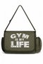 Gym Is My Life Fitness Bodybuilding Printed Unisex School, Sports, Office Multi-Purpose Messenger Bag
