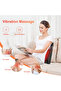 Ultra Slim Back and Neck Massager 1228, 3D Shiatsu Deep Kneading Massage Pillow with Heat - 6