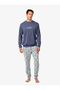 Men's Pajama Set 40995 - Indigo