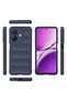 Oppo A3 Case Flexible Silicone with Camera Protection Finger Stripe Tkng - 2