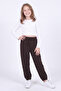 Girl's 3-Thread Cargo Pocket Straight Jogger Sweatpants - 2
