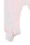 Baby Girl Pink and White Strawberry Embroidered Ruffle Romper 0-3 Months - 4