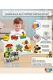Teak Plug and Building Blocks Educational Toys 500 Pieces 6 Color Blocks Set Educational Developer Tiktak
