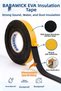 Eva Tape Wick 4X10 Mm- Self-Adhesive Door and Window Insulation Tape (10 Meters)