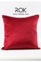 Red Throw Pillow Cover 45X45 cm Decorative Pillowcase