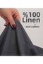 100% Cotton and Flannel Elastic Bed Sheet Advantage Package 5-Piece Navy Blue and Anthracite Double Size - 2