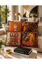 Luxury Horse Figured Digital Printed Throw Pillow Cover Set of 4 Modern Living Room Decorative Pillow Set