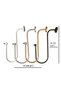 Victoria- Curtain Gathering Device, Curtain Holder, Decorative Curtain Tying Accessory, 1 Piece - 2