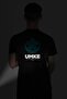 White Umke Dry Touch Crew Neck T-Shirt Unisex - 2