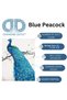 Diamond Dotz Diamond Mosaic Painting Blue Peacock – 60 X 84 cm - 3