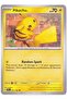 Pikachu 051/162 - Temporal Forces - Kart (Mint)
