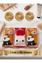 15X6 Pack of 90 Sheets Mini Wet Wipes - Pocket Size Wet Towel with Animal Figures