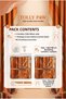 Modern Vintage Patterned Background Curtain 140X260 cm 2 Wings Decorative Digital Printed Premium Living Room Bedroom Window Curtain - 3