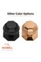 Rose Crystal Door Knob, Door Knob, Metal, Matte Black - 4