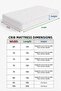 Desert Touch 100% Cotton Liquid-Proof Quilted 3-Layer Baby Kids Mattress Protector Mattress Cover Crib Kindergarten Nursery Mattress - 4
