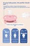 Cool Round Soft Tip Silicone Pacifier Set of 2 6-18 Months Girl - 6
