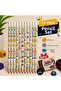 12-Piece 2B Pencil Set Kawaii Themed Children's School Stationery Pencil + Chocolate Scented Eraser Gift - 2