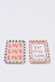 2'li Love Porselen Sunum Tabağı 13cmx18cm TPHSS26TBK00051 - 3